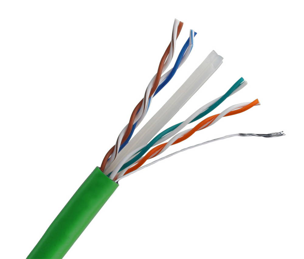 Wirepath NST-CAT6-1000-GRN1,0 м