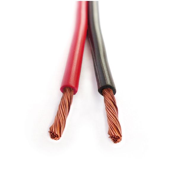 Dynavox 2x4.0mm2 bulk 50m black/red (207669)