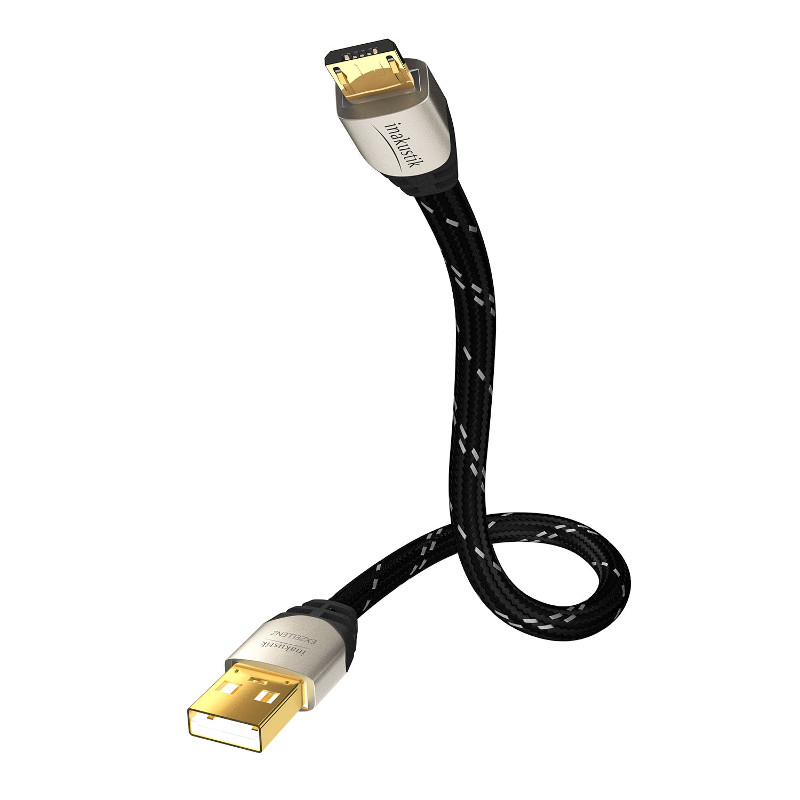 Inakustik Exzellenz High Speed Micro USB 2.0, 3.0 m, 00670103