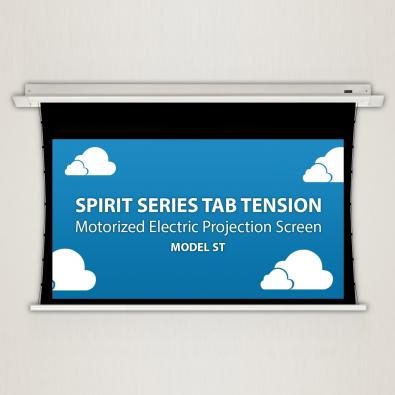 Severtson Screens Spirit Tab Tension Series 16:9 106" Grey Vision