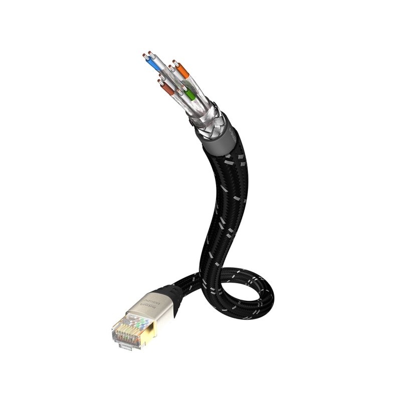 Inakustik Exzellenz CAT6 Ethernet Cable, 10.0 m, SF-UTP, AWG 24, 00671110